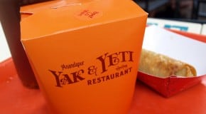 Yak and Yeti Quick Service Menu