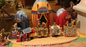 Chocolate Easter Egg Art at the Grand Floridian Resort