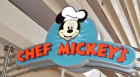 Chef Mickey’s Menu