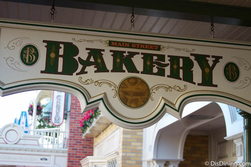Main Street Bakery Menu: Magic Kingdom - DisDining