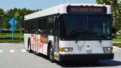 A Disney World Bus