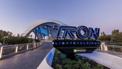 Tron Lightcycle / Run open at Disney World Magic Kingdom.