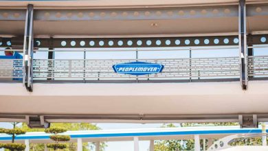 peoplemover at magic kingdom's tomorrowland