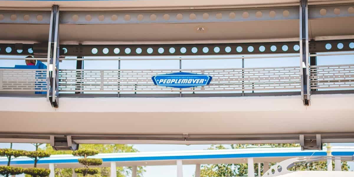 peoplemover at magic kingdom's tomorrowland