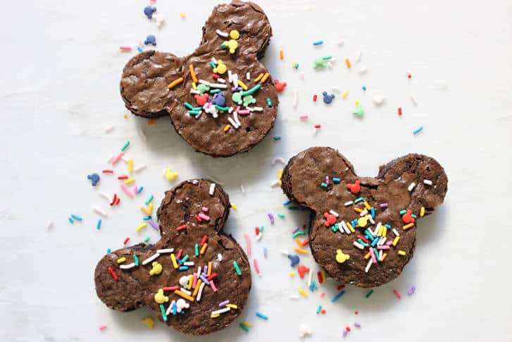 Three Ch Ears For This Mickey Brownie Recipe Disney Dining