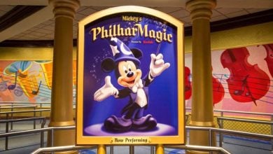 Mickey's PhilharMagic sign in show queue