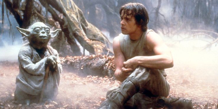 Luke and Yoda