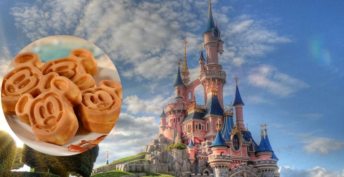 Disneyland Paris Mickey Waffles