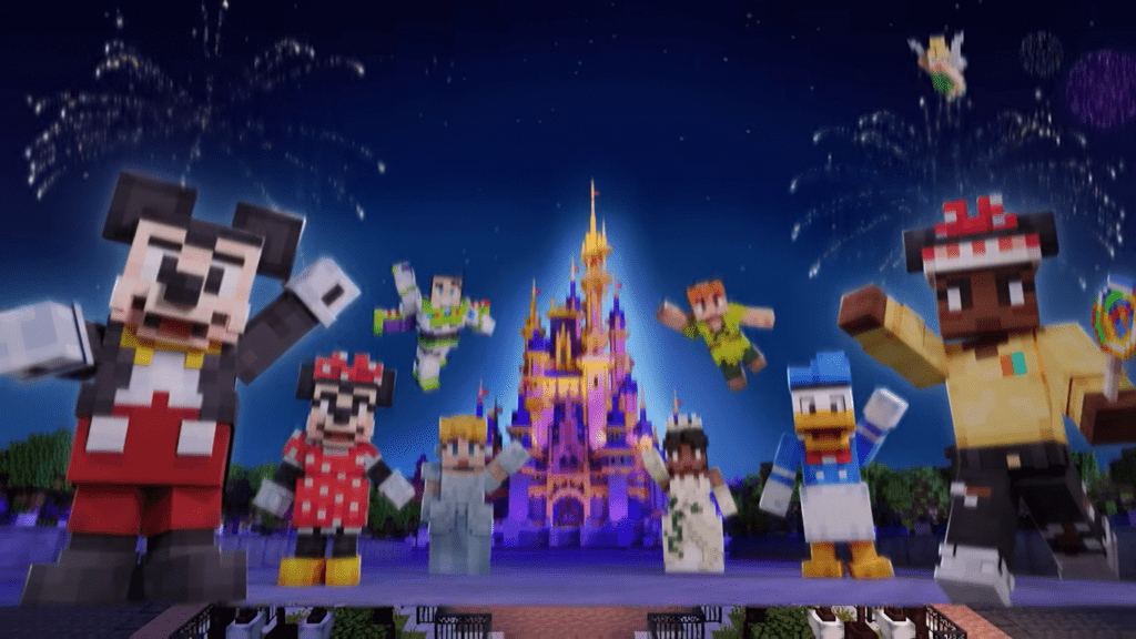 Magic Kingdom comes to Minecraft: ride the rides, get autographs and ...