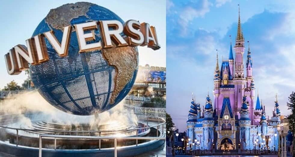Universal and Walt Disney World