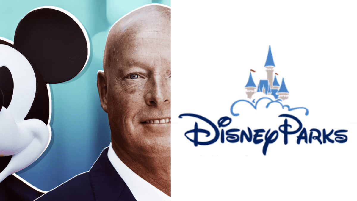 chapek and mickey and disney parks logo