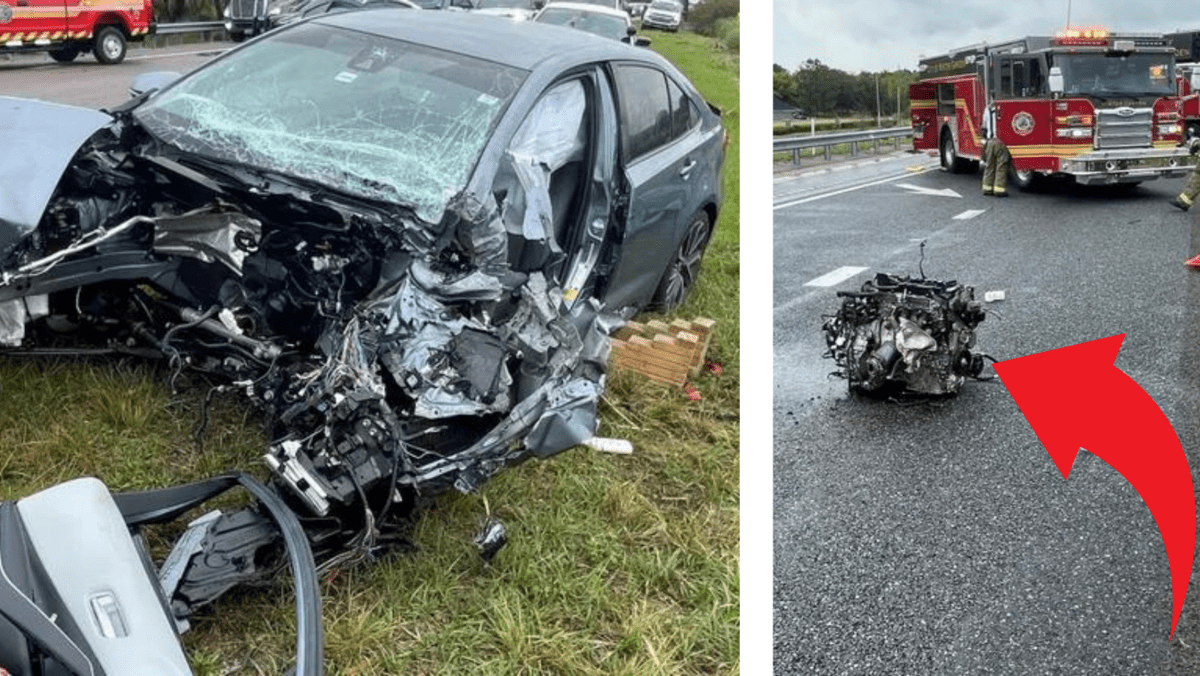 head on collision near disney world