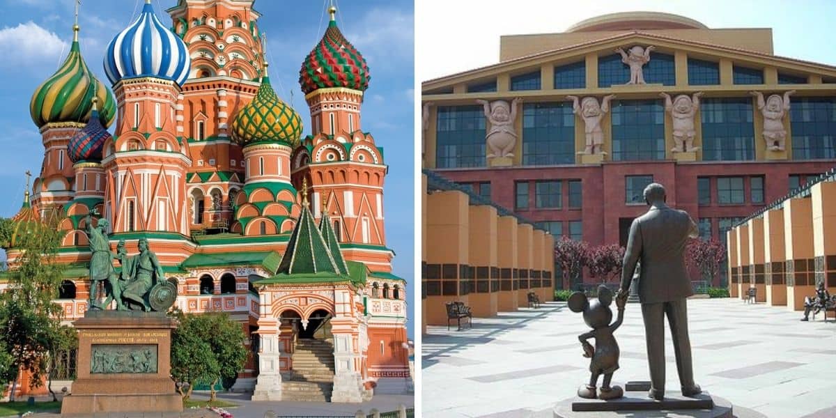 Disney Business Russia