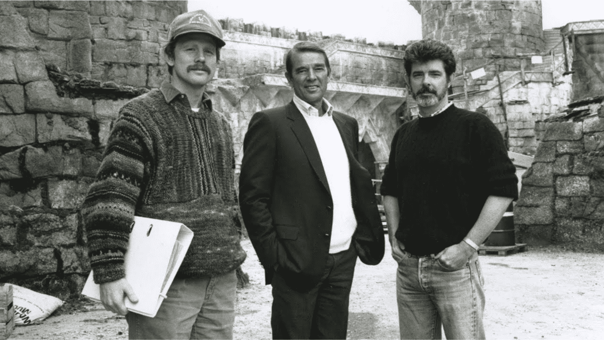 ron howard, alan ladd jr, and george lucas
