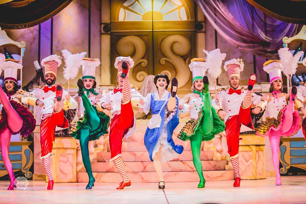 beauty and the beast live on stage