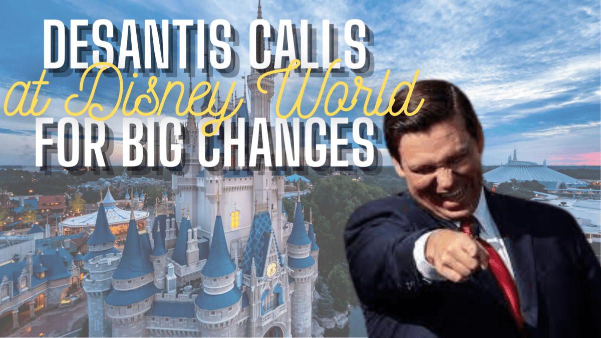 cinderella castle ron desantis