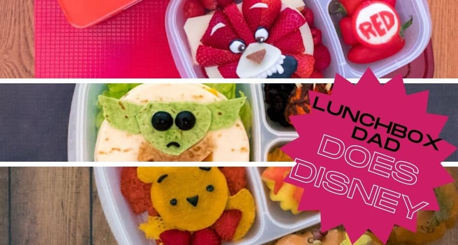 Disney Dad Packs Character Lunches