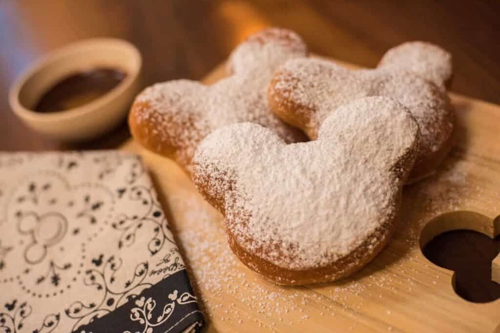 Mickey-shaped Beignets