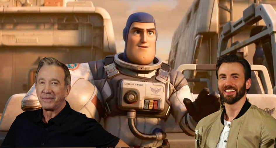 Tim Allen Chris Evans Lightyear
