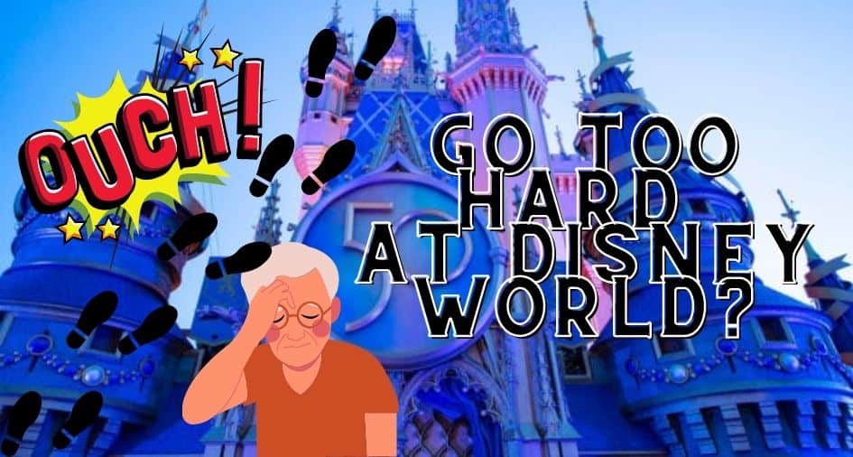 Go TOO Hard At Disney World