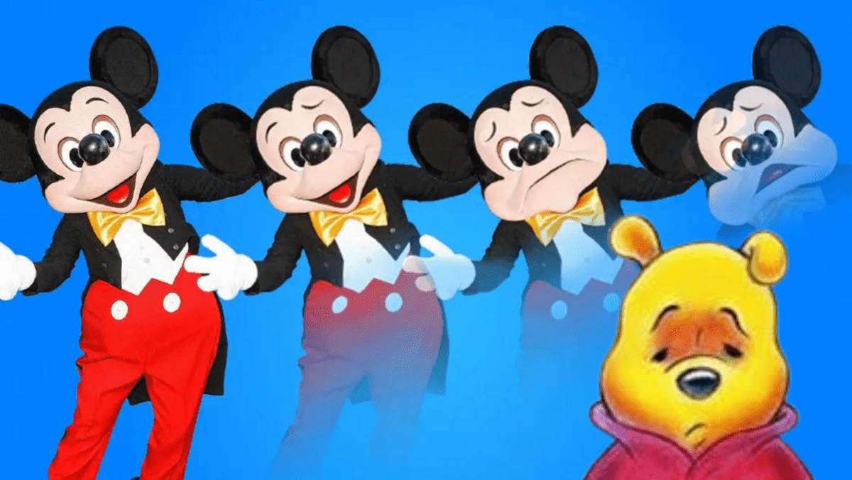 mickey mouse sick winnie the pooh