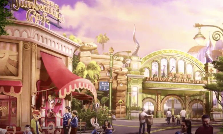 Zootopia Shanghai Disney concept art