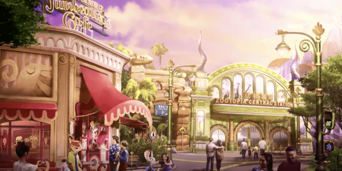 Zootopia Shanghai Disney concept art