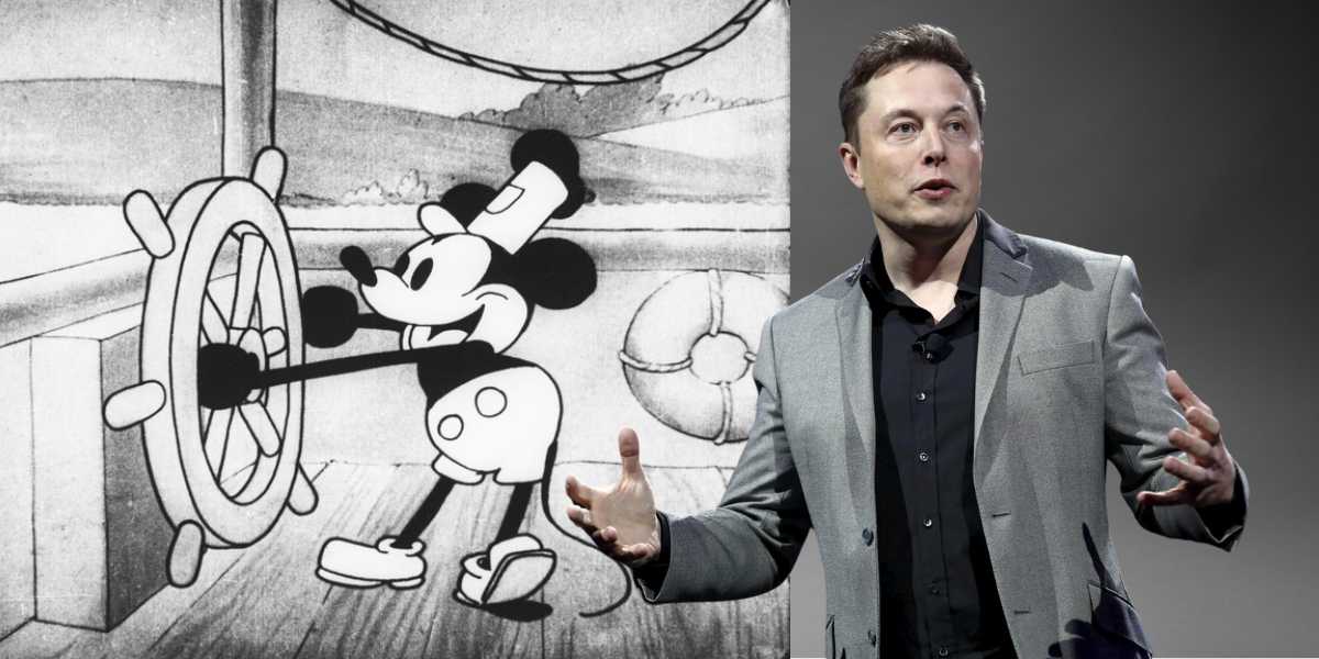 Steamboat willie and Elon Musk