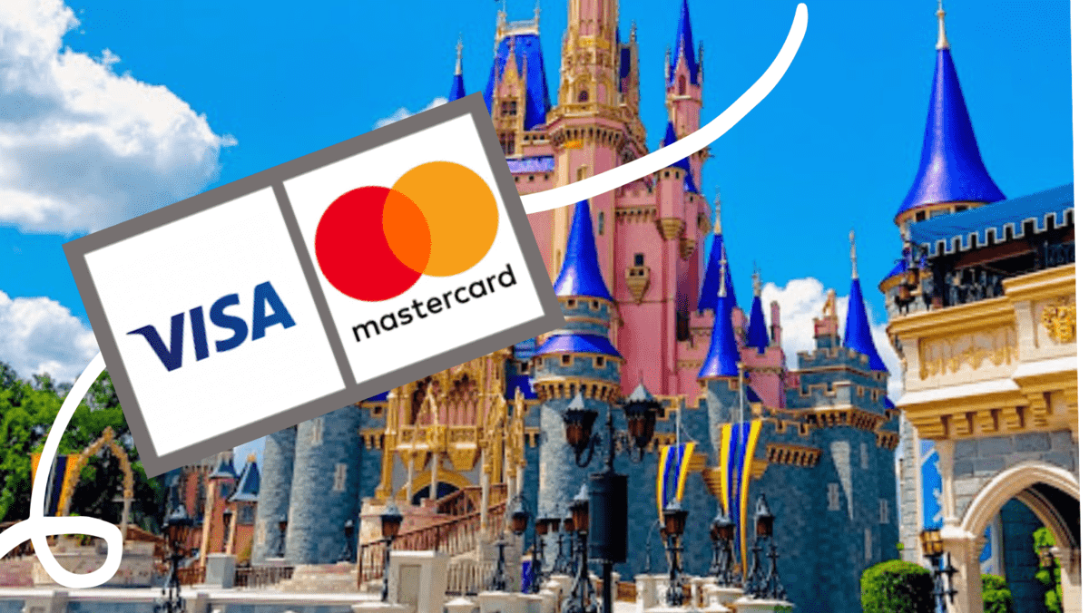 cinderella castle visa mastercard