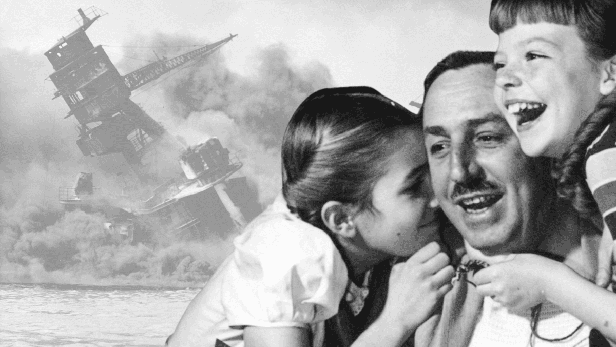 walt disney with daughters pearl harbor