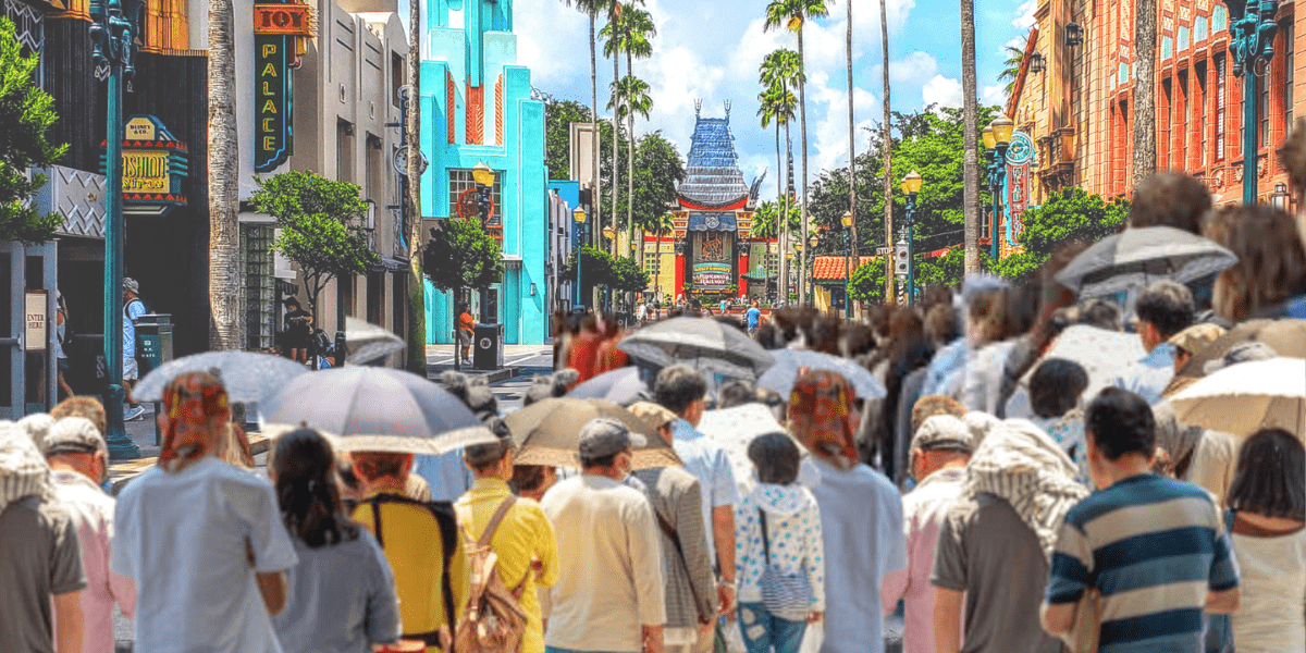 Disney's Hollywood Studios crowds