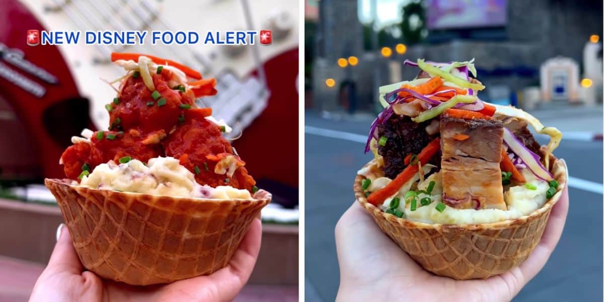 Hollywood Studios Waffle Bowls