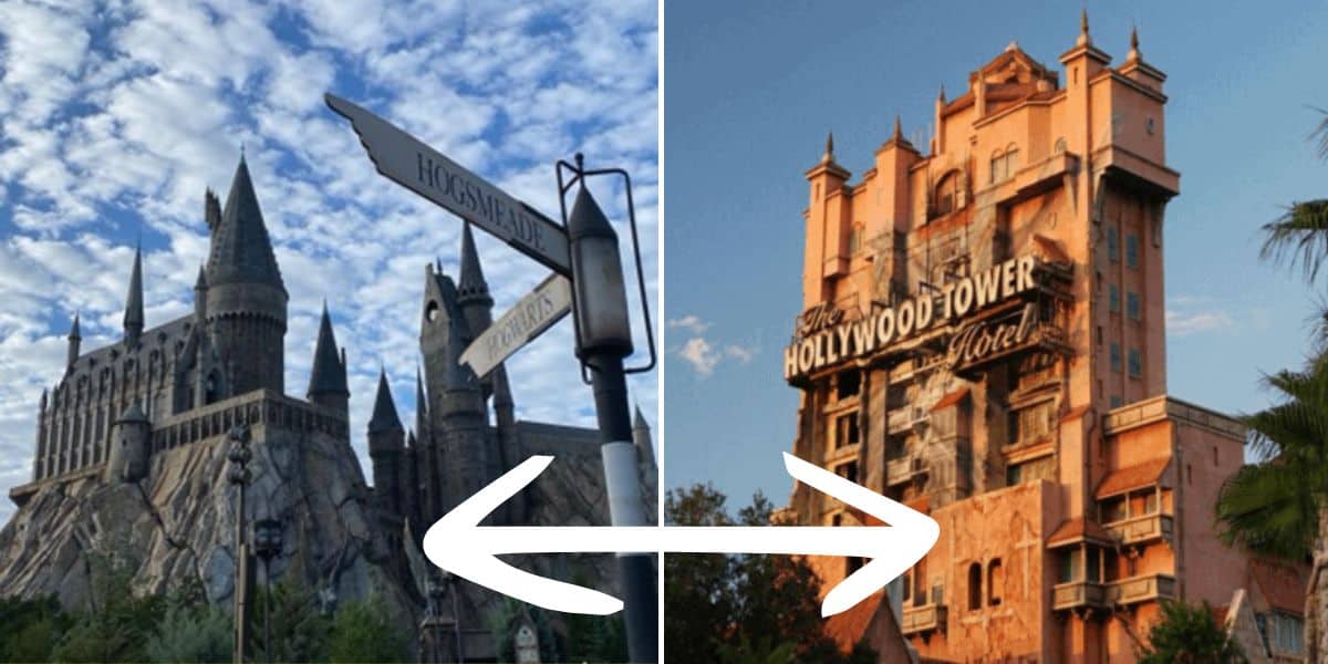 universal and disney world