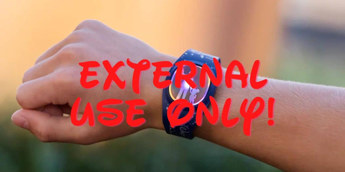 MagicBand Plus External use