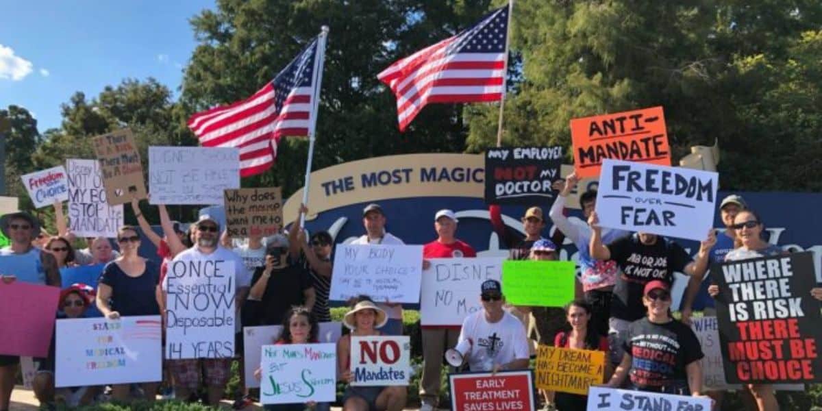 Disney Cast Member protest