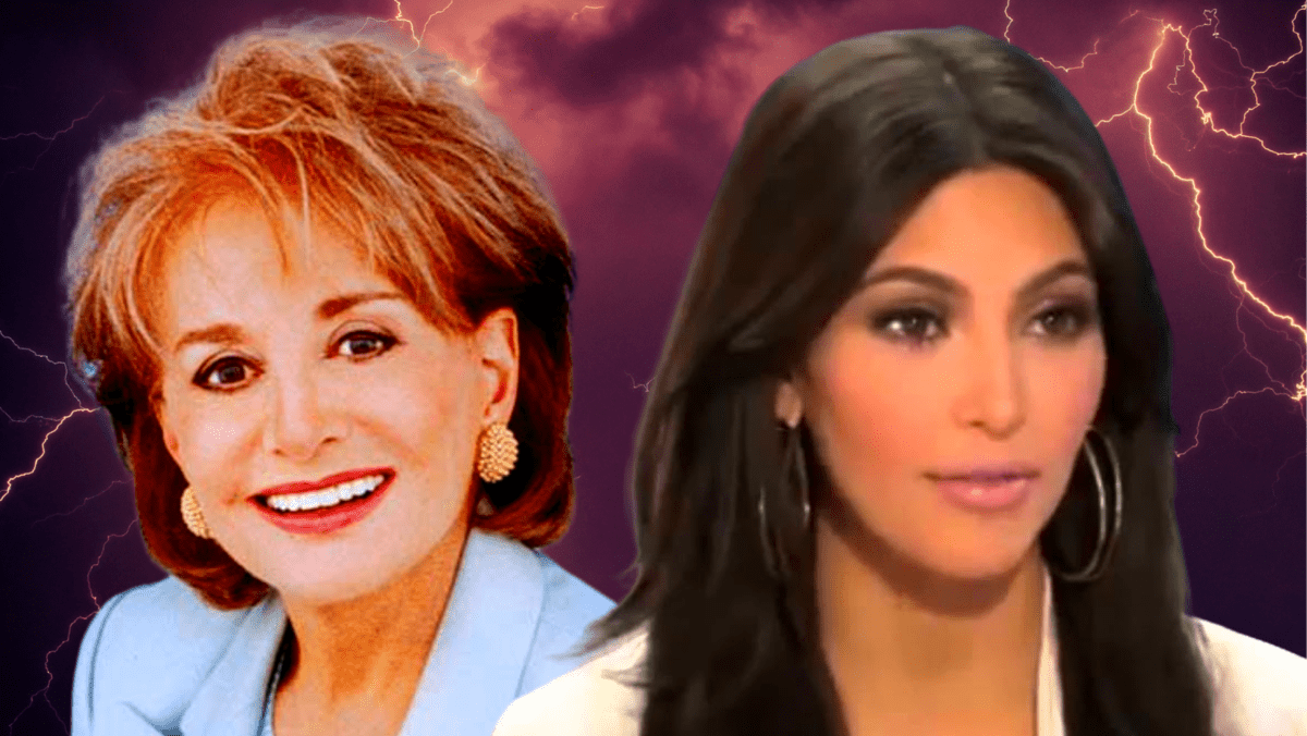 barbara walters kim kardashians