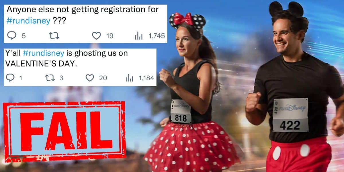 RunDisney ticketing fail