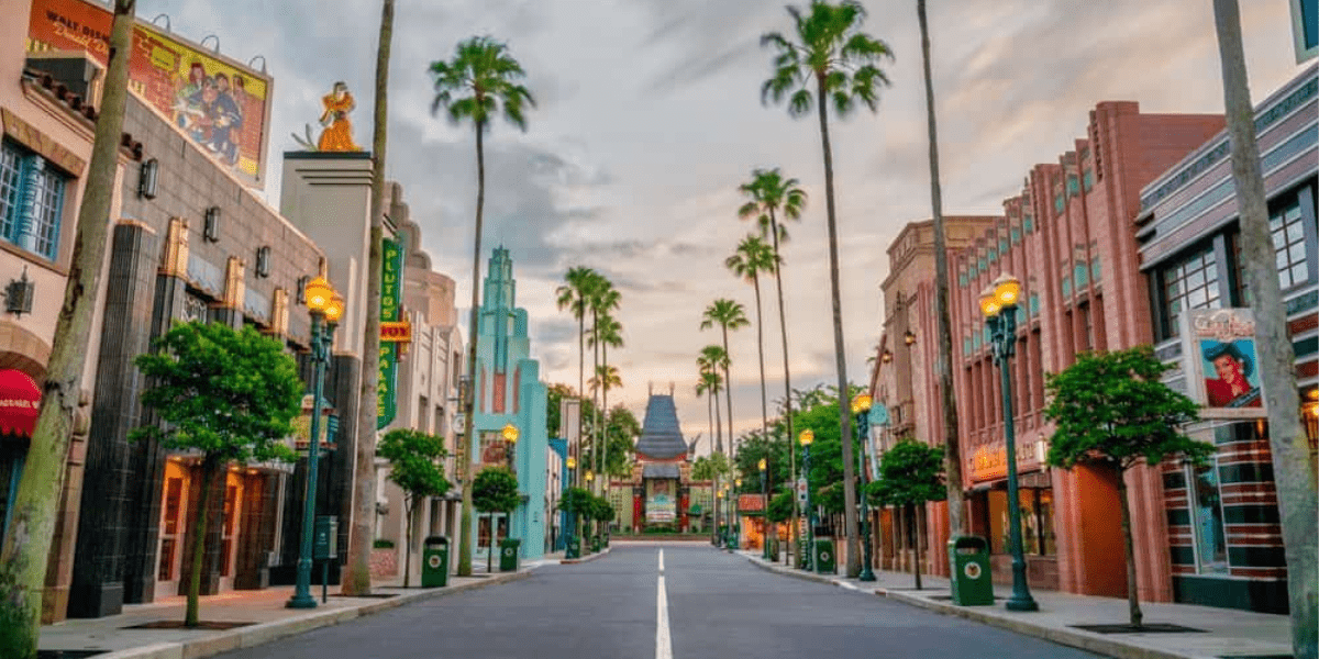 Collapsed Hollywood Studios Building
