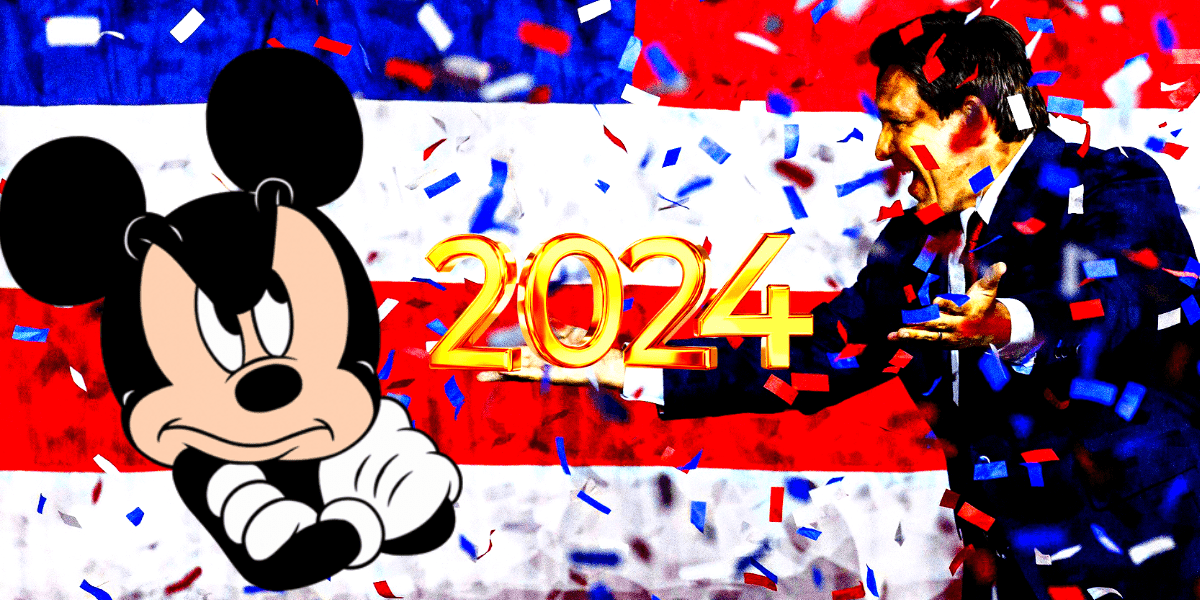 ron desantis mickey mouse the number 2024