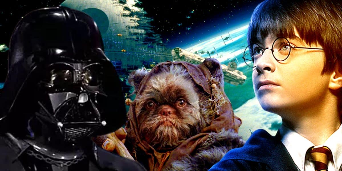 darth vader ewok harry potter death star