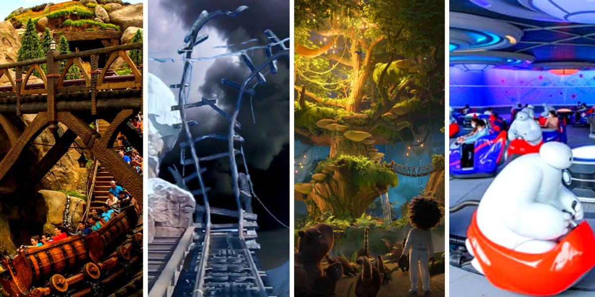 disney parks rides