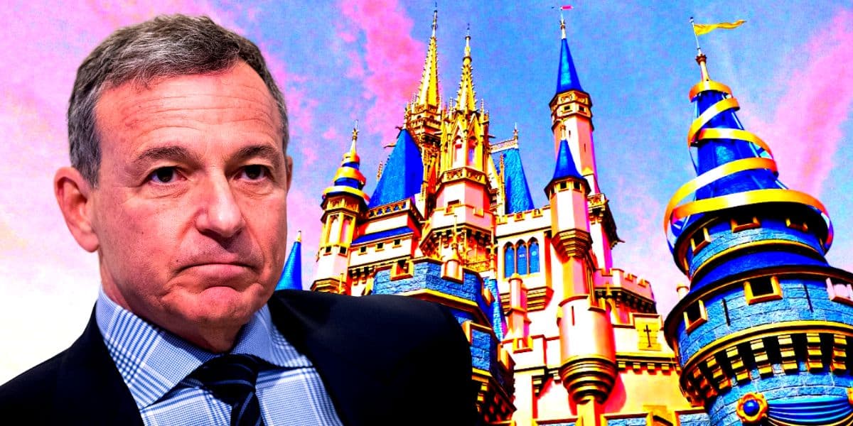 bob iger cinderella castle disney