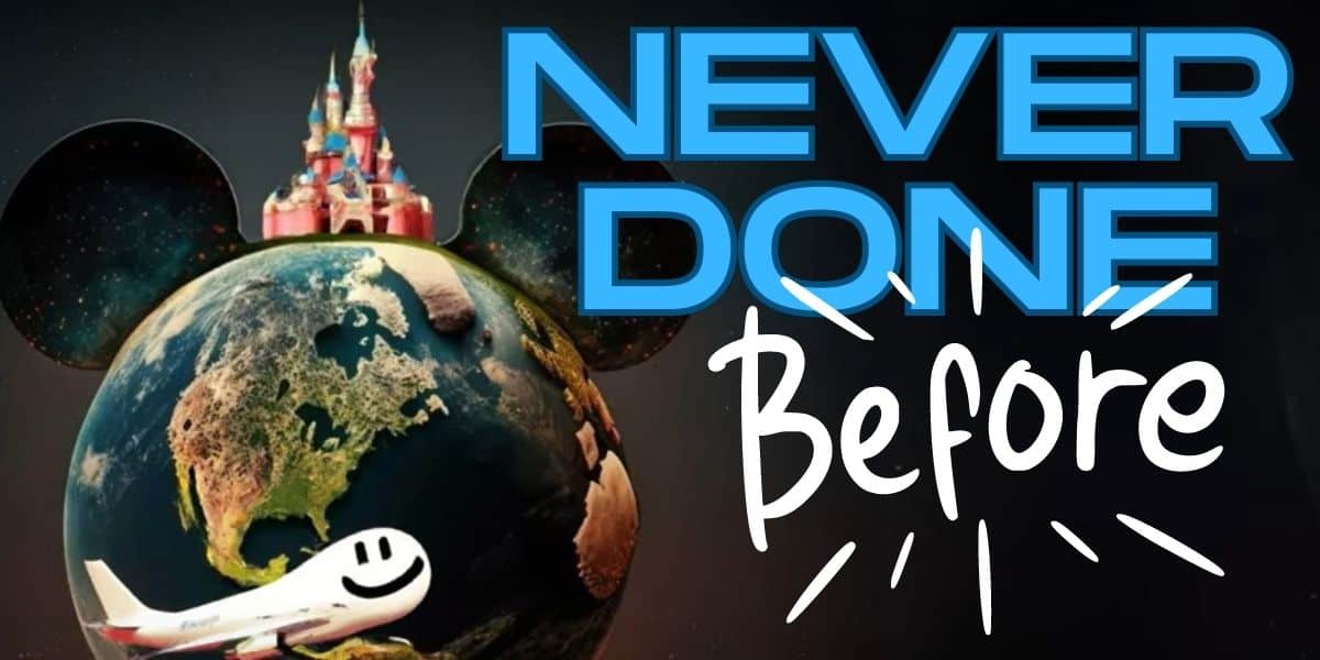 globe with disney castle