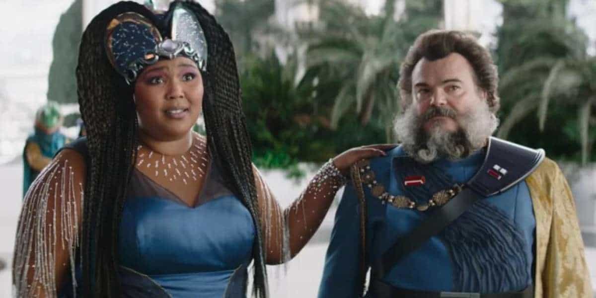 Lizzo and Jack Black on The Mandalorian