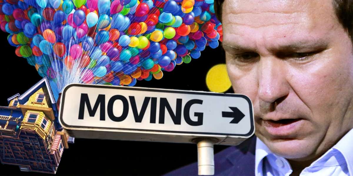 Ron DeSantis Upset and moving in Up House