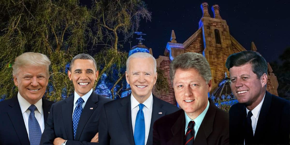 Presidents haunted mansion