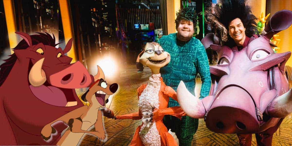 james corden tom cruise timon and pumbaa