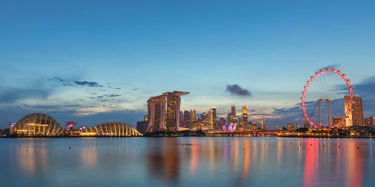 Singapore City Skyline