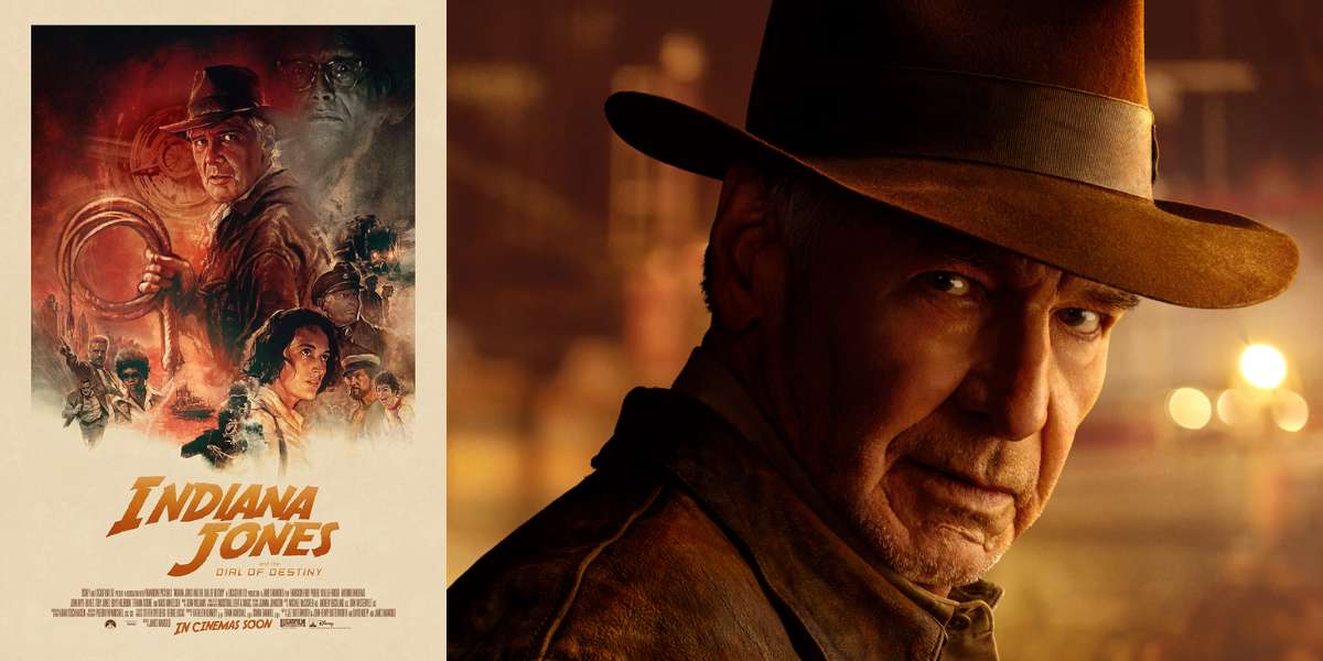 harrison ford indiana jones dial of destiny character poster 2023