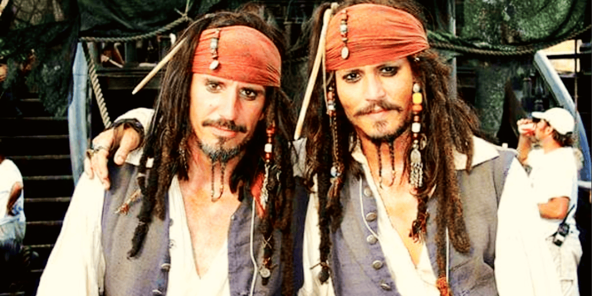 Johnny Depp stunt double